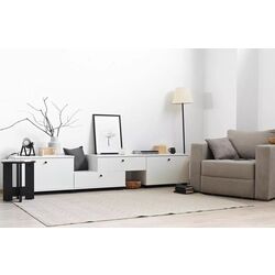 Tumba pentru TV Fabrik Home Domino (Ash White) Thumb