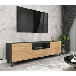 Тумба РТВ Fabulous 46x140 (Anthracite/Pine)