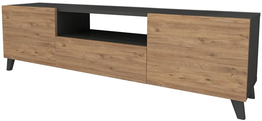 Тумба РТВ Bofigo 46x140 (Anthracite/Pine)