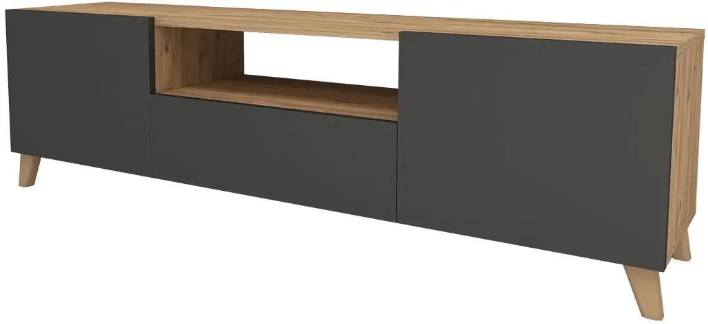Tumba pentru TV Bofigo 46x140 (Pine/Anthracite)