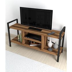 Tumba pentru TV Bofigo 61x120 (Walnut/Black) Thumb