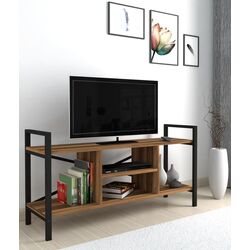 Тумба РТВ Fabulous 61x120 (Walnut/Black)