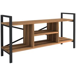 Tumba pentru TV Bofigo 61x120 (Walnut/Black) Thumb