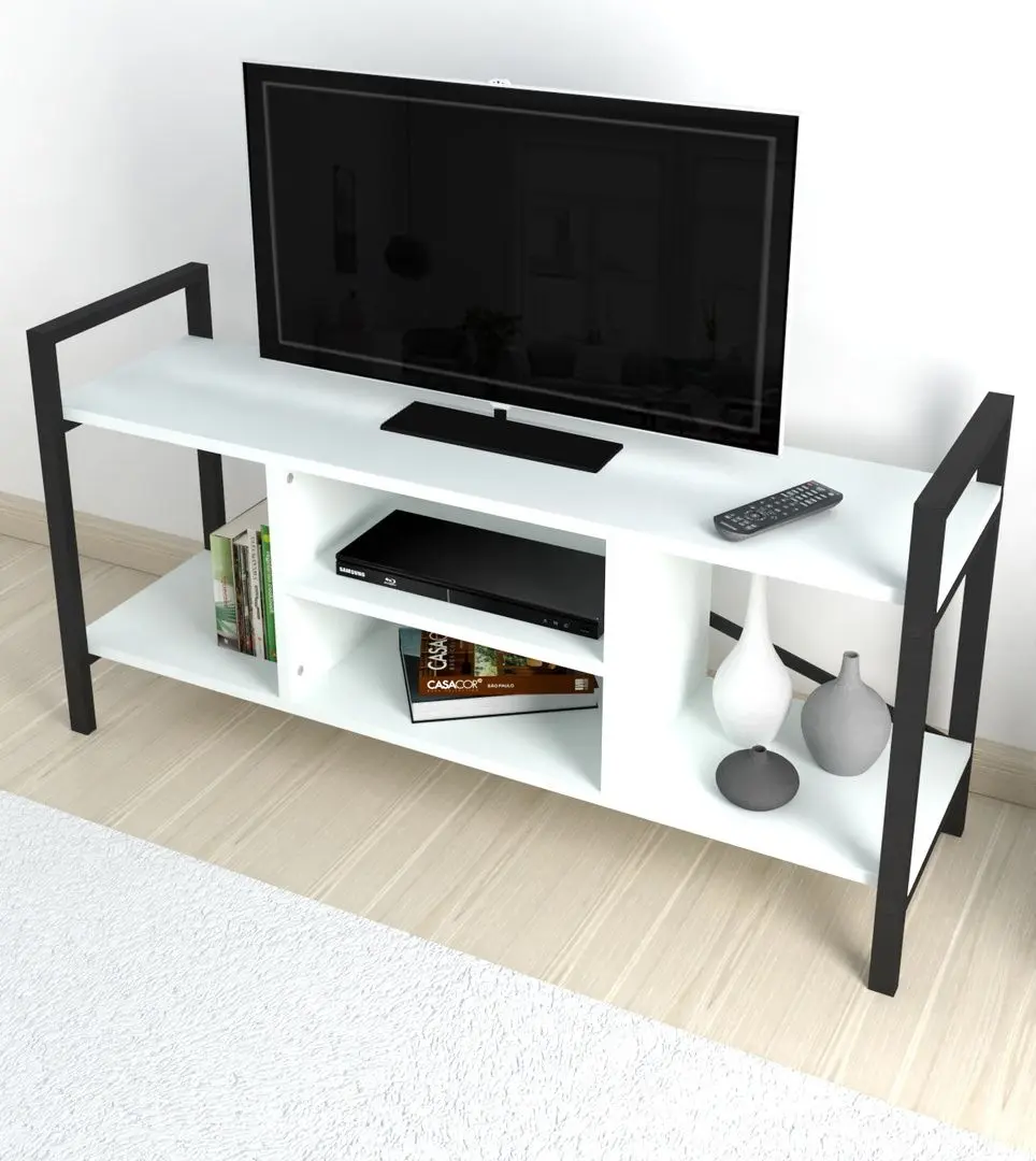Tumba pentru TV Bofigo 61x120 (White/Black)