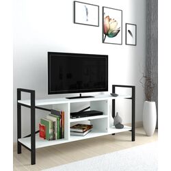 Тумба РТВ Fabulous 61x120 (White/Black)