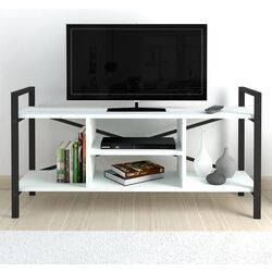 Tumba pentru TV Bofigo 61x120 (White/Black) Thumb