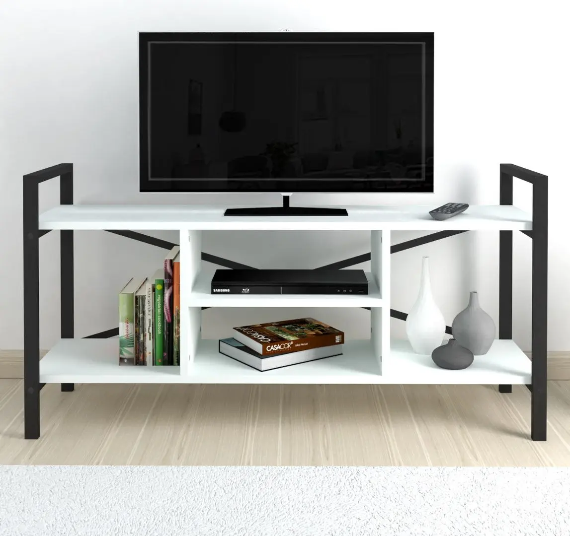 Tumba pentru TV Bofigo 61x120 (White/Black)