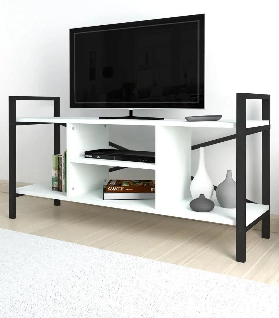 Tumba pentru TV Bofigo 61x120 (White/Black)