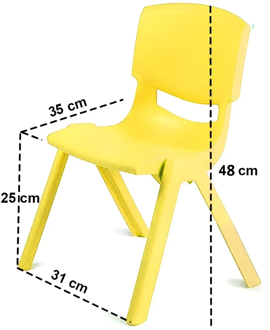 Scaun pentru copii Turan Fiore Small TRN-048 (Yellow)