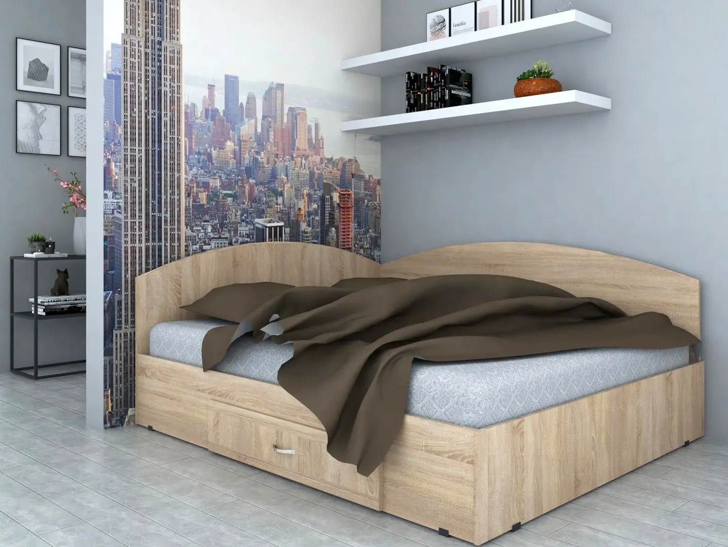 Pat Marcel Prod PC12-SO 120x200 (Sonoma Oak)