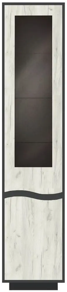 Living + Comoda Yasen Jeneva 3.35m (Graphite Grey/Craft Oak White)