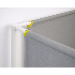 Pat suprapus Ikea Vitval 90x200 (Alb/Gri) Thumb