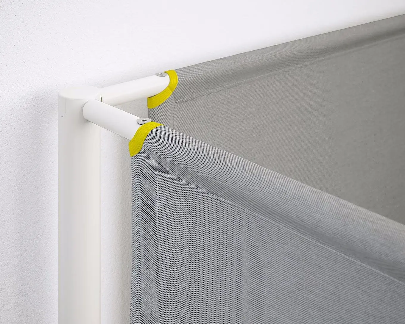 Pat suprapus Ikea Vitval 90x200 (Alb/Gri)