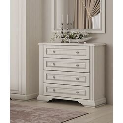 Comoda Gerbor White 4S 90 (Snow Ash/Silver Pine)