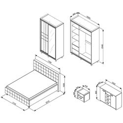 Dormitor Ambianta Rio I (Cremona) Thumb