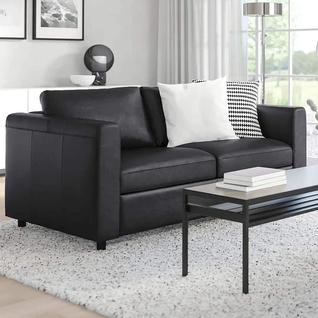 Диван Ikea Vimle/Grann/Bomstad 2-местный (Черный)