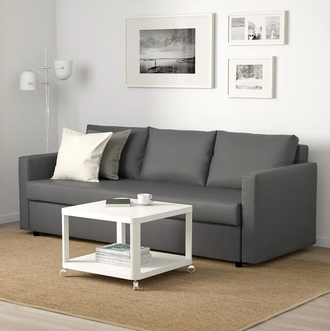 Диван раскладной Ikea Friheten/Skiftebo 3-местный (Темно-серый)
