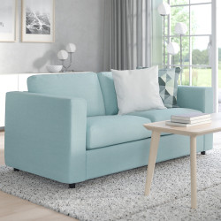 Canapea Ikea Vimle/Saxemara 2 locuri (Bleu)