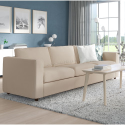Canapea Ikea Vimle/Hallarp 3 locuri (Bej)
