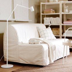 Canapea extensibila Ikea Lycksele Lovas/Ransta 2 locuri (Natur) Thumb