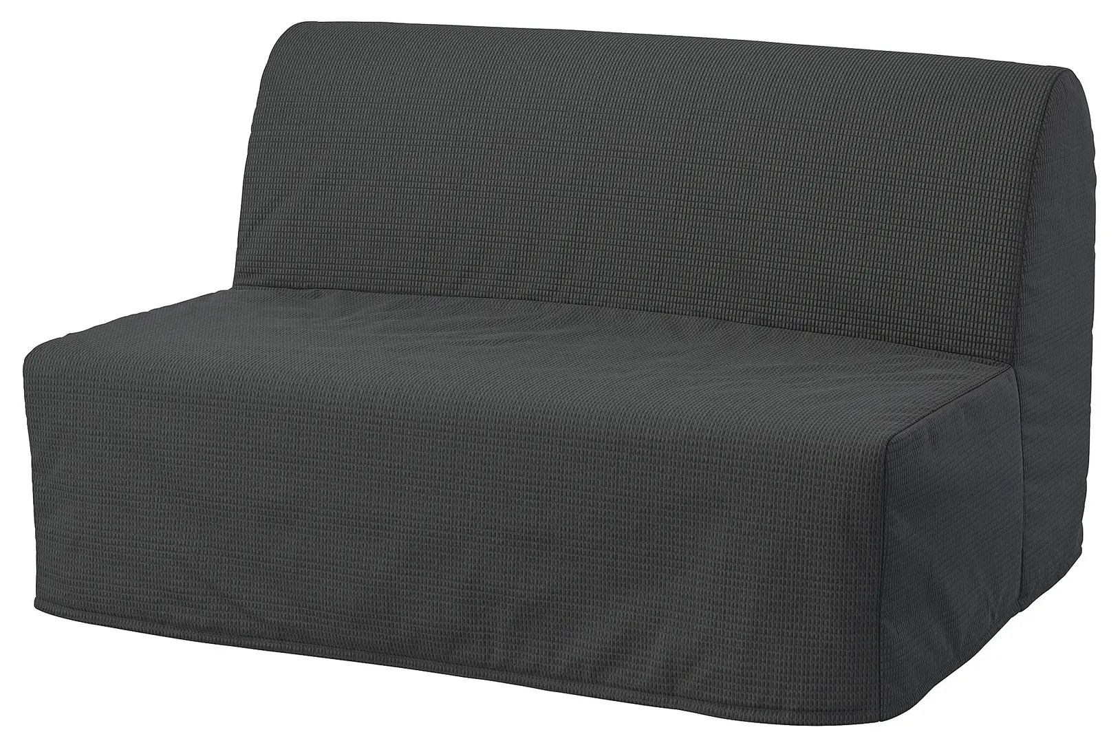 Диван раскладной Ikea Lycksele Lovas/Vansbro 2-местный (Темно-серый) - 2