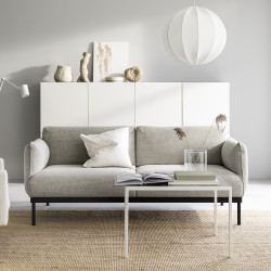 Canapea Ikea Applaryd/Lejde 2 locuri (Gri)