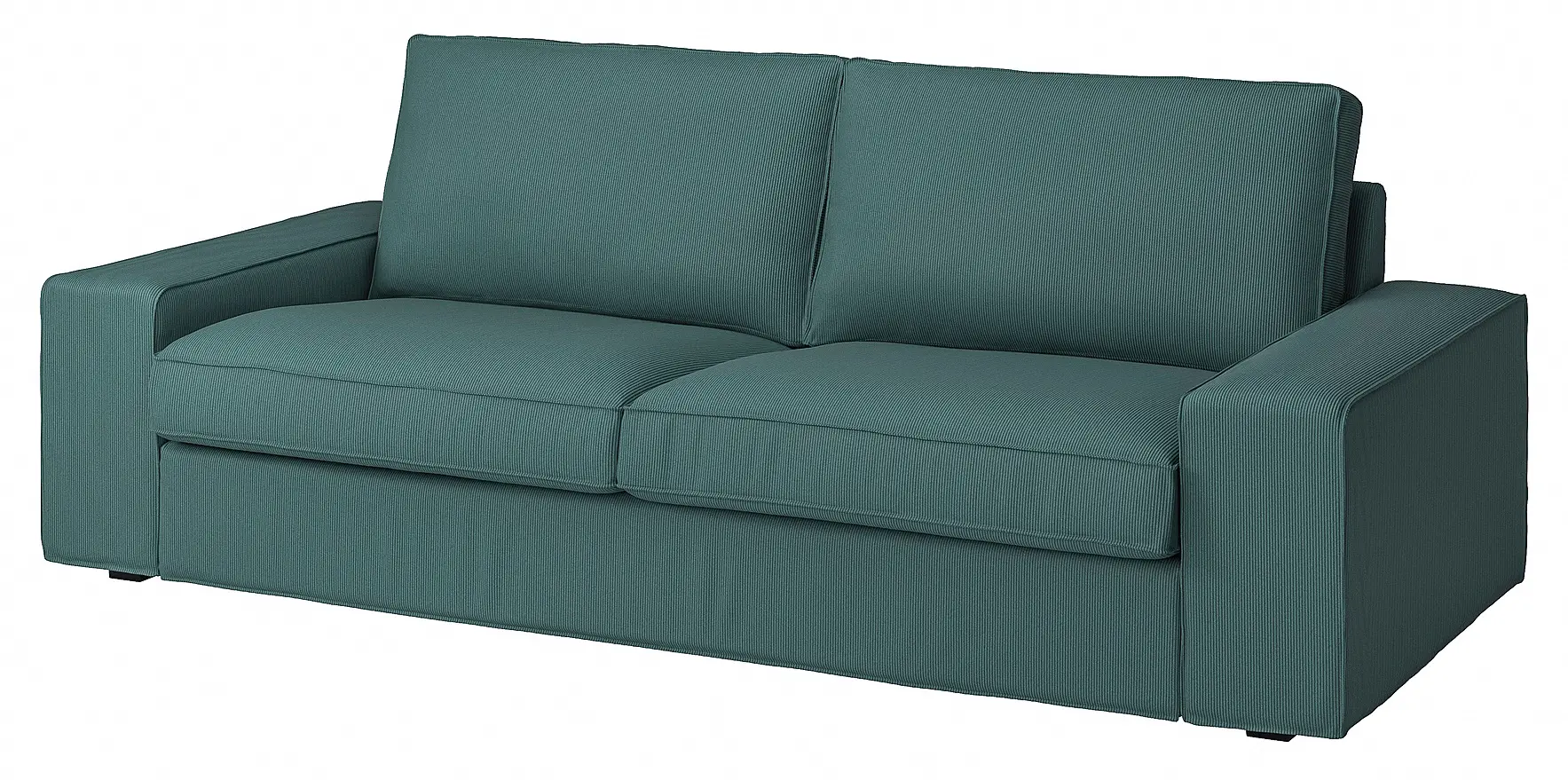 Диван Ikea Kivik/Kelinge 3-местный (Серо-бирюзовый) - 2