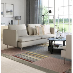 Canapea Ikea Soderhamn/Fridtuna 3 locuri (Bej deschis)