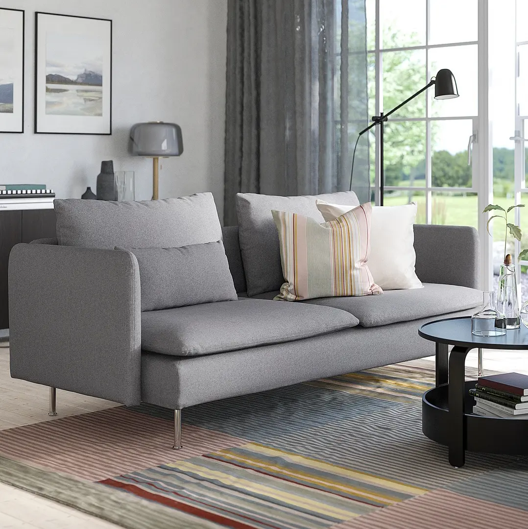 Canapea Ikea Soderhamn/Tonerud 3 locuri (Gri)