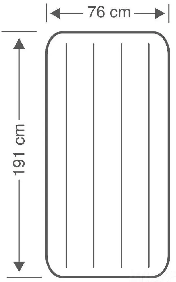 Saltea gonflabila Intex 64756/68950 (Blue)