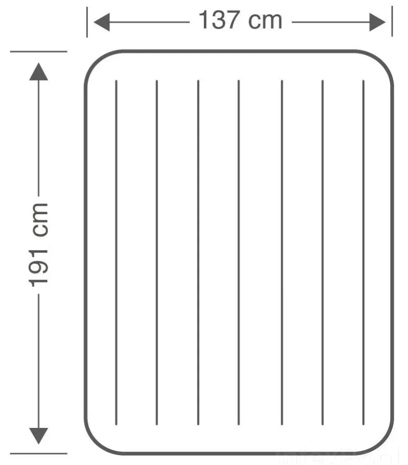 Saltea gonflabila Intex 64758/68758 (Blue)