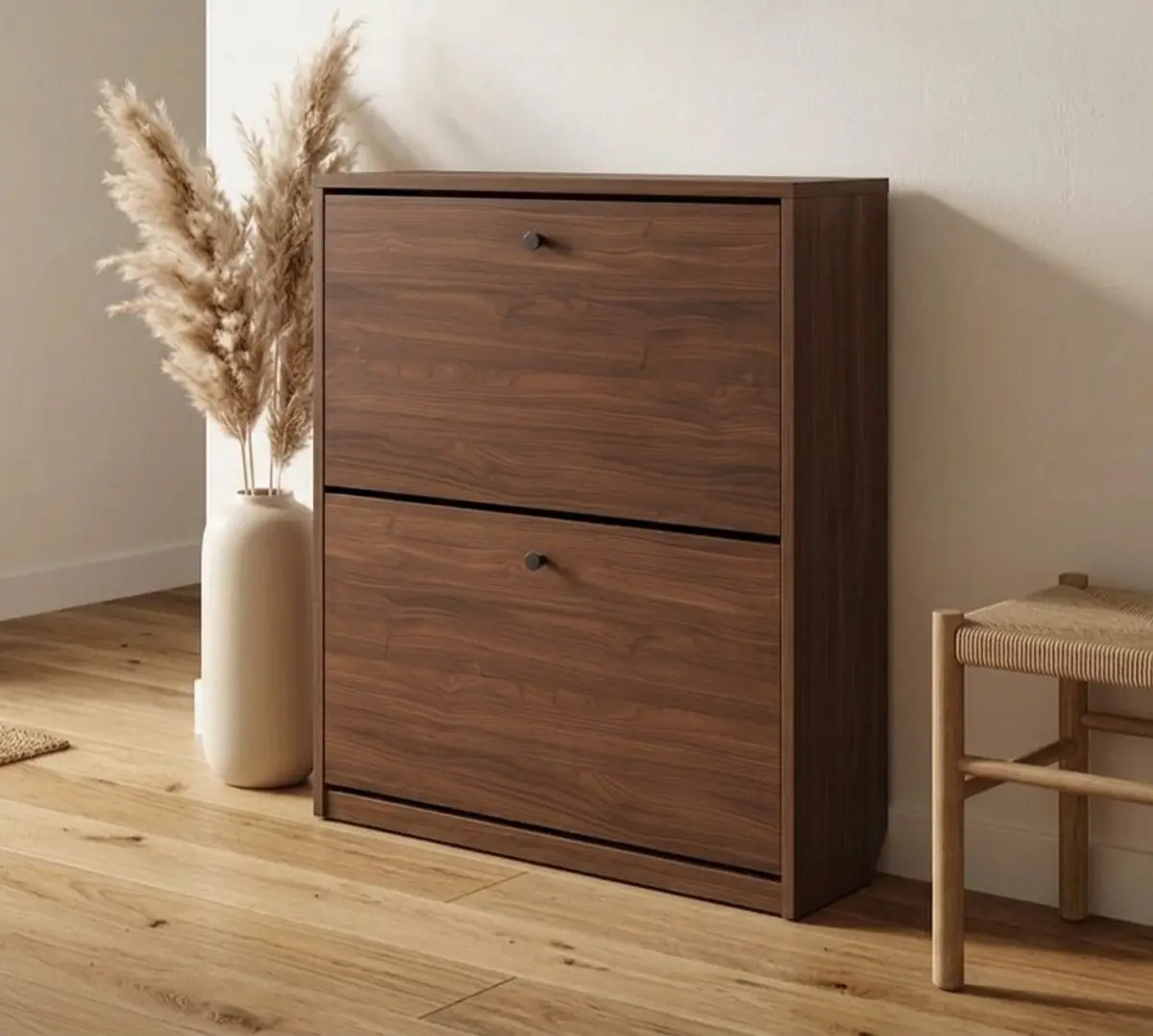 Tumba pentru incaltaminte Fabrik Home 2D 800 (Stone Walnut)