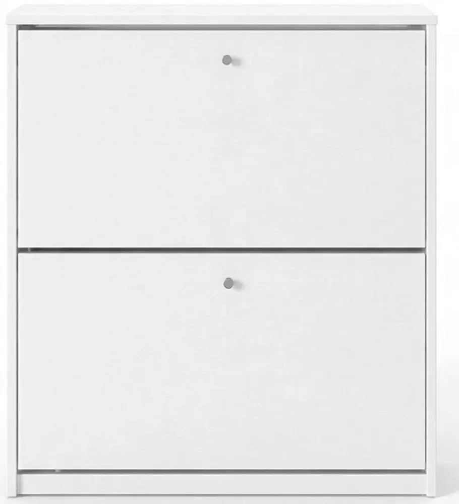 Tumba pentru incaltaminte Fabrik Home 2D 800 (Ash White) - 2