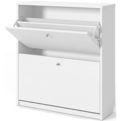 Tumba pentru incaltaminte Fabrik Home 2D 800 (Ash White) Thumb