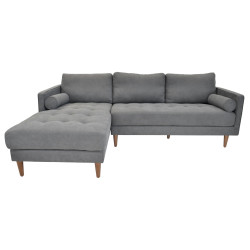 Canapea de colt DP City Left (Dark Grey) Thumb