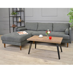 Диван угловой DP City Left (Dark Grey)