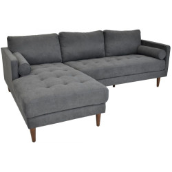 Canapea de colt DP City Left (Dark Grey) Thumb