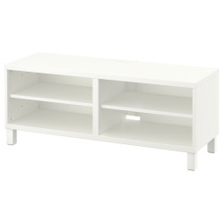 Тумба РТВ Ikea Besta 120x40x48 (Белый) Thumb