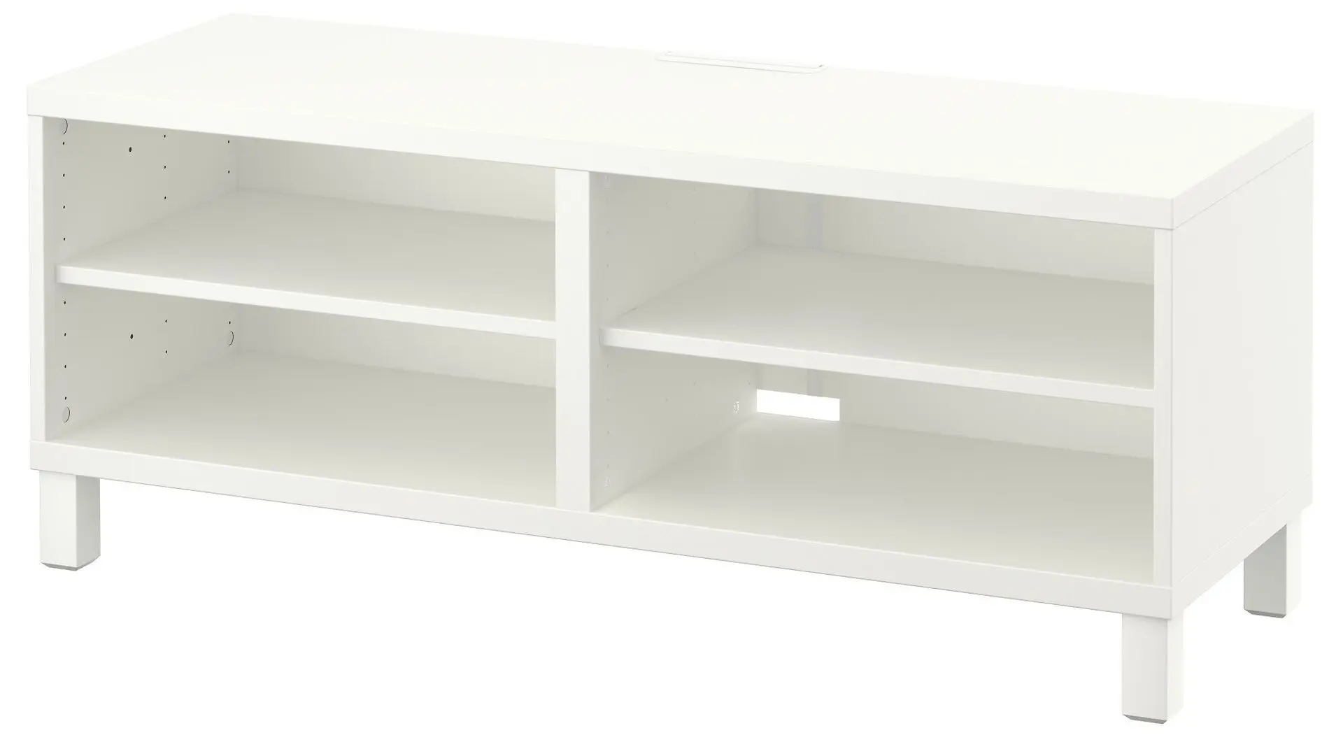Тумба РТВ Ikea Besta 120x40x48 (Белый) - 2