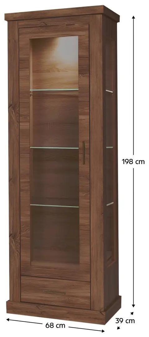Vitrina Mobhaus Hilard AR2 (Stirling Oak) - 2