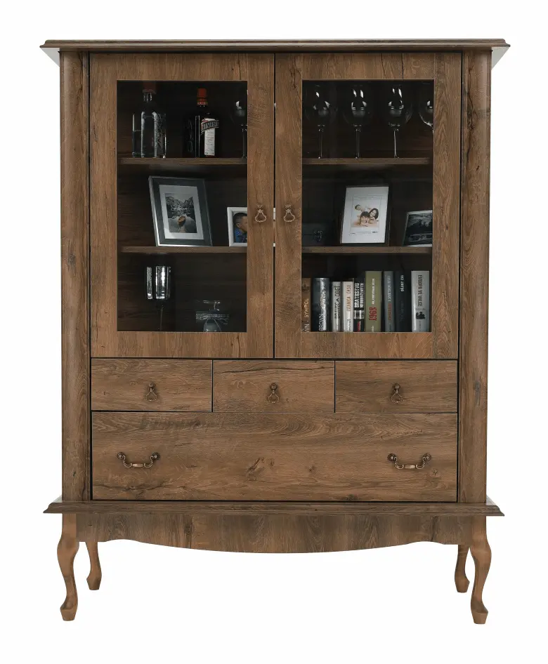 Витрина Tempo Kondela Vilar DA5 (Lefkas Oak)