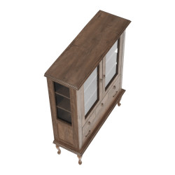 Витрина Tempo Kondela Vilar DA5 (Lefkas Oak) Thumb