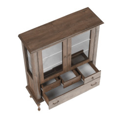 Витрина Tempo Kondela Vilar DA5 (Lefkas Oak) Thumb