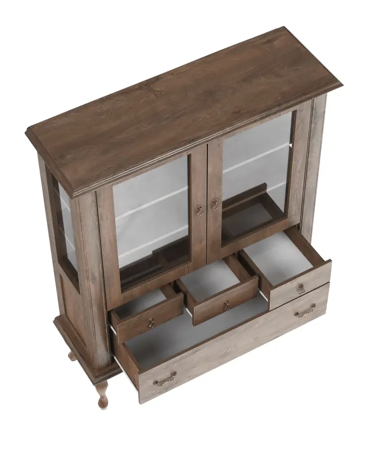 Витрина Tempo Kondela Vilar DA5 (Lefkas Oak)