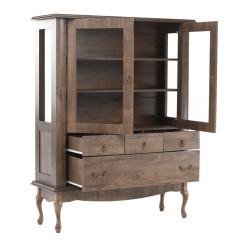 Витрина Tempo Kondela Vilar DA5 (Lefkas Oak) Thumb