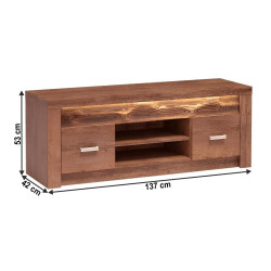 Tumba pentru TV Tempo Kondela Infinity I-09 (Ash Light) Thumb