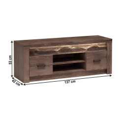 Tumba pentru TV Tempo Kondela Infinity I-09 (Ash Dark) Thumb