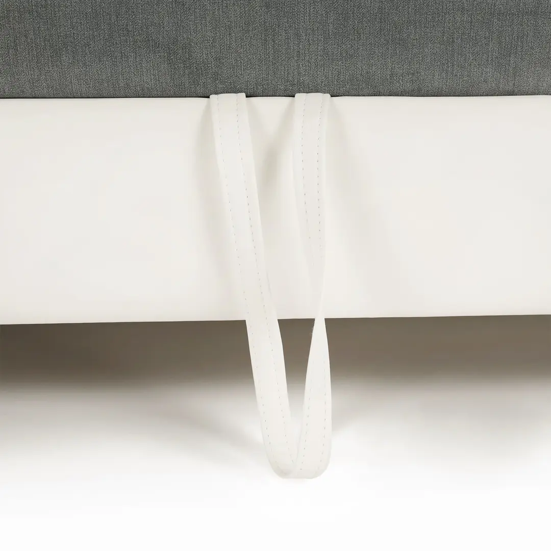 Диван угловой раскладной Mobhaus Santiago Left (White/Gray)