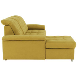 Canapea de colt extensibila Mobhaus Evangelin Left (Mustard) Thumb