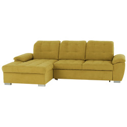 Canapea de colt extensibila Mobhaus Evangelin Left (Mustard) Thumb